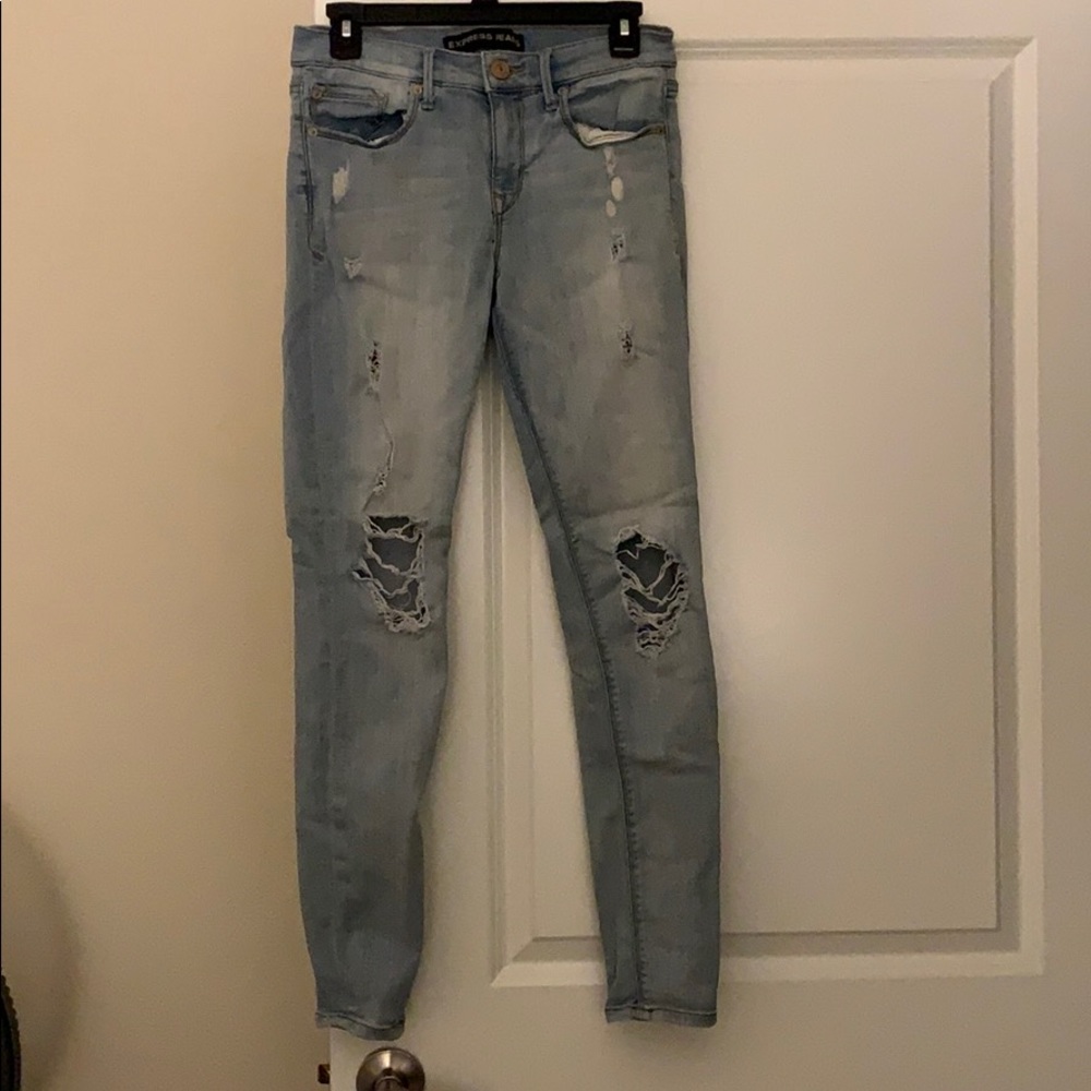 Express Ripped Jeans